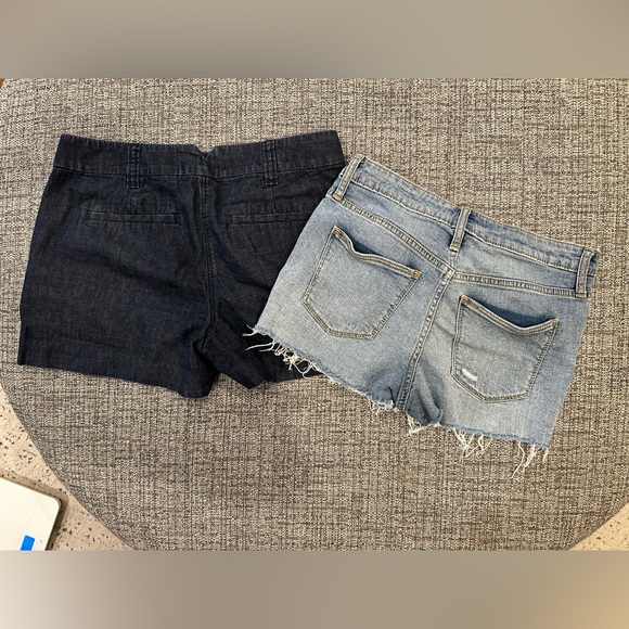 2 piece Ann Taylor Loft size 2 jean short and Universal Thread sz 4 jean bundle - Picture 3 of 8